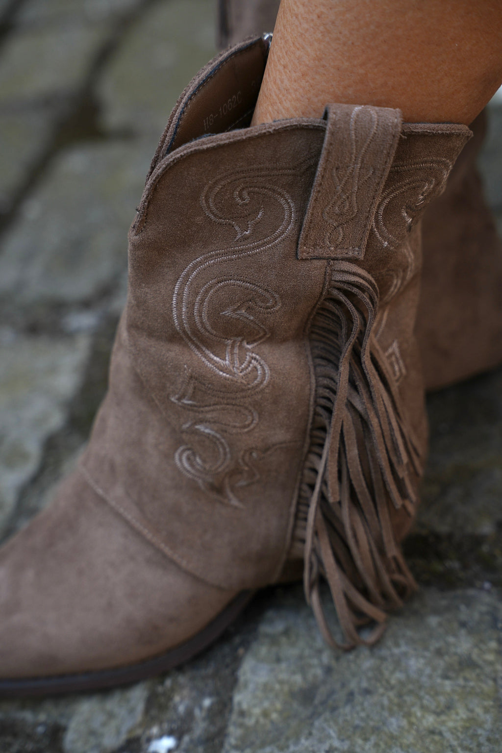 Bottines Santiags Arlo - Taupes