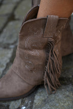 Bottines Santiags Arlo - Taupes