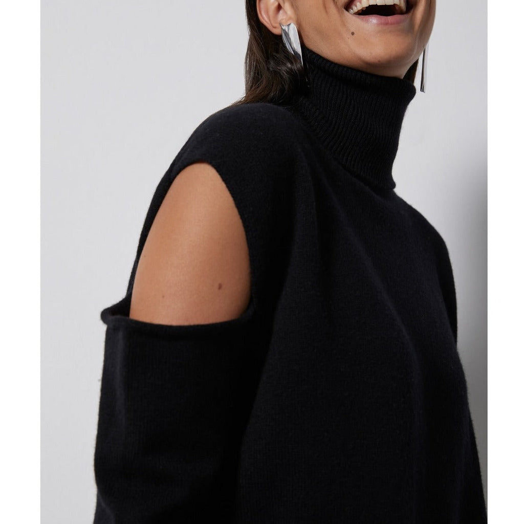 NOTSHY - Nikolai Turtleneck Sweater - Black