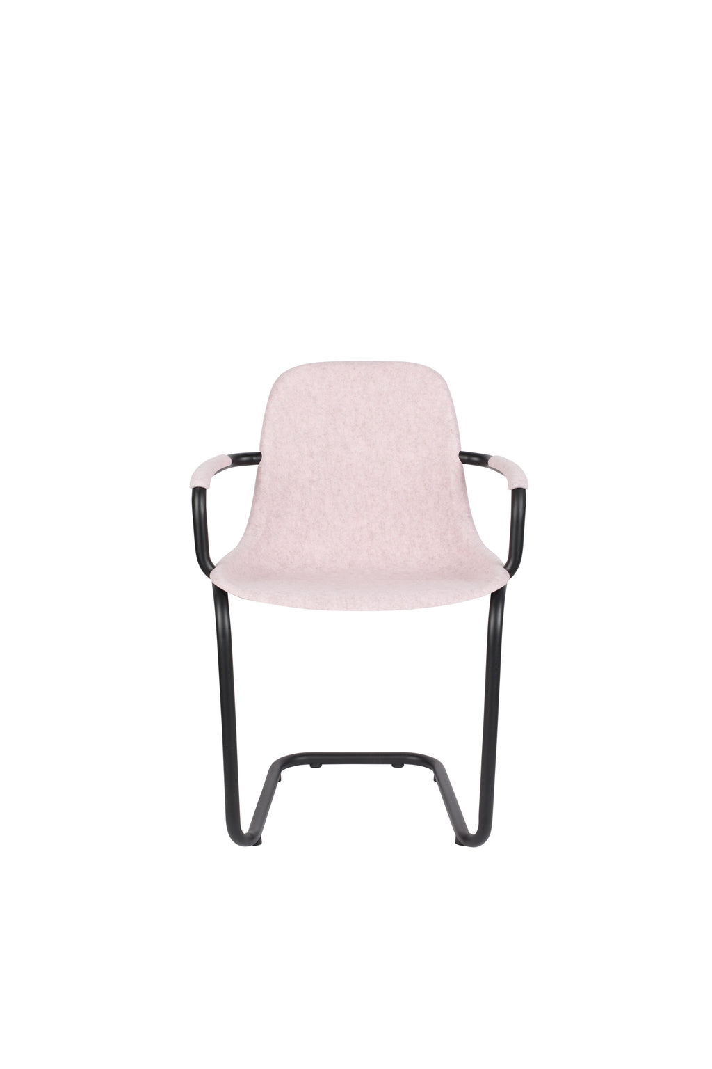 Thirsty - Lot De 2 Fauteuils De Salle À Manger - Plastique recyclé - Rose Pâle