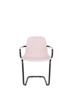 Thirsty - Lot De 2 Fauteuils De Salle À Manger - Plastique recyclé - Rose Pâle