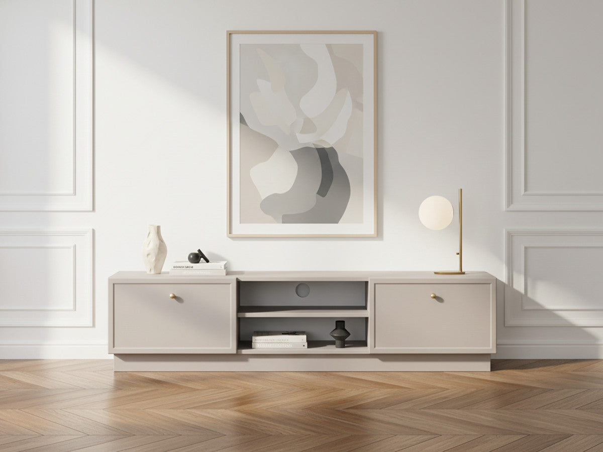 Lorina - Mueble de TV con 2 Cajones