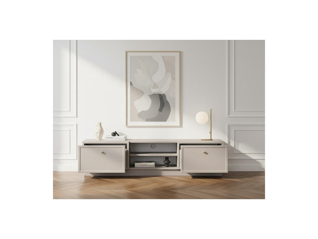 Lorina - Mueble de TV con 2 Cajones
