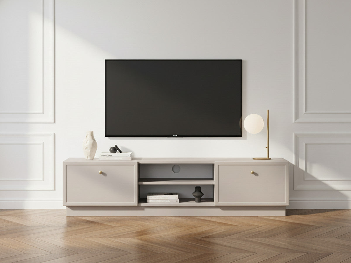 Lorina - Mueble de TV con 2 Cajones