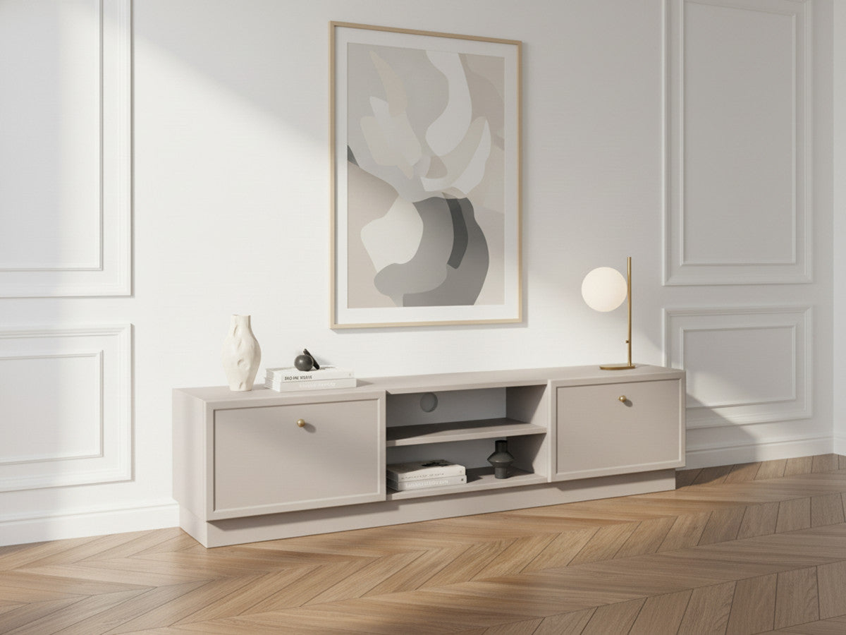 Lorina - Mueble de TV con 2 Cajones