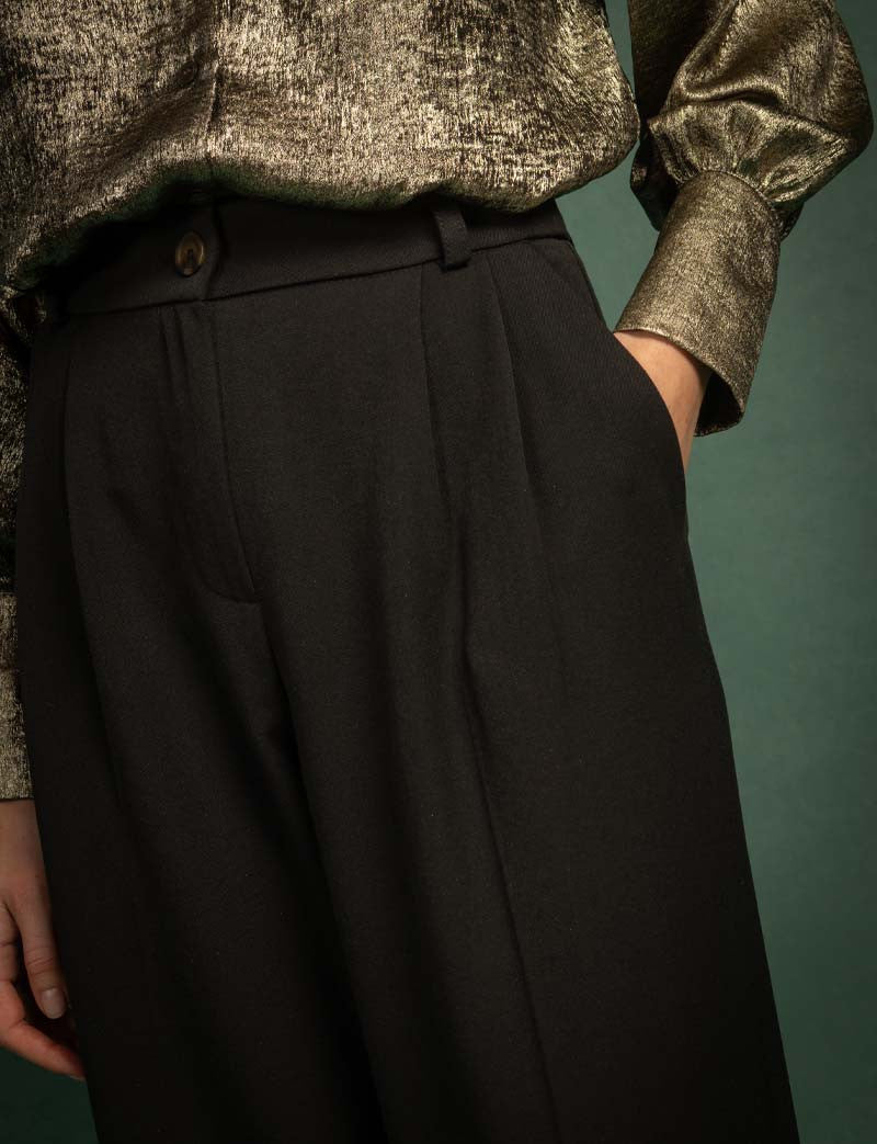 Zwarte Pantalon Bossy