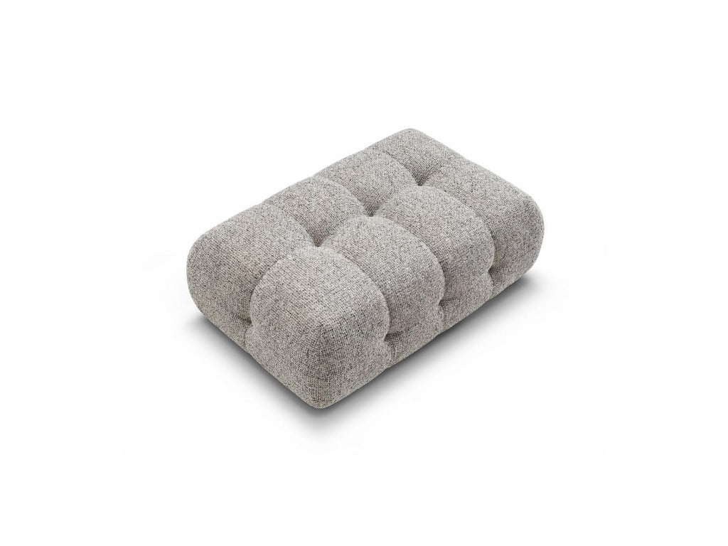 Laura - Grand Pouf - Tissu Chiné