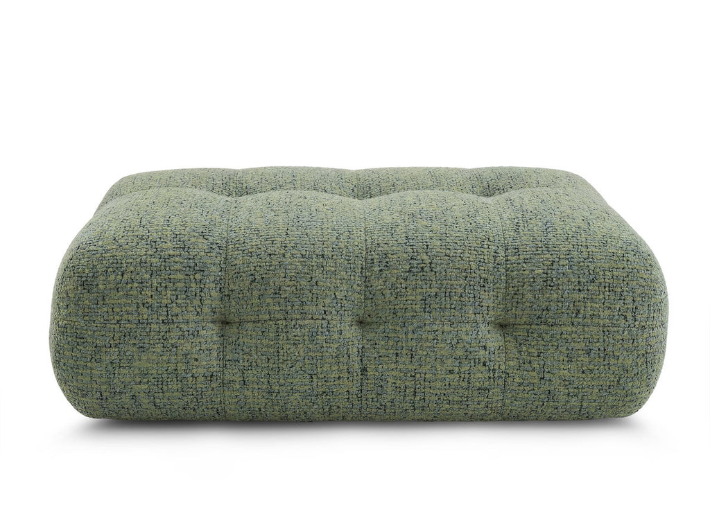 Laura - Grand Pouf - Tissu Chiné