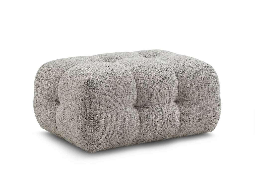 Laura - Small Pouffe - Mottled Fabric