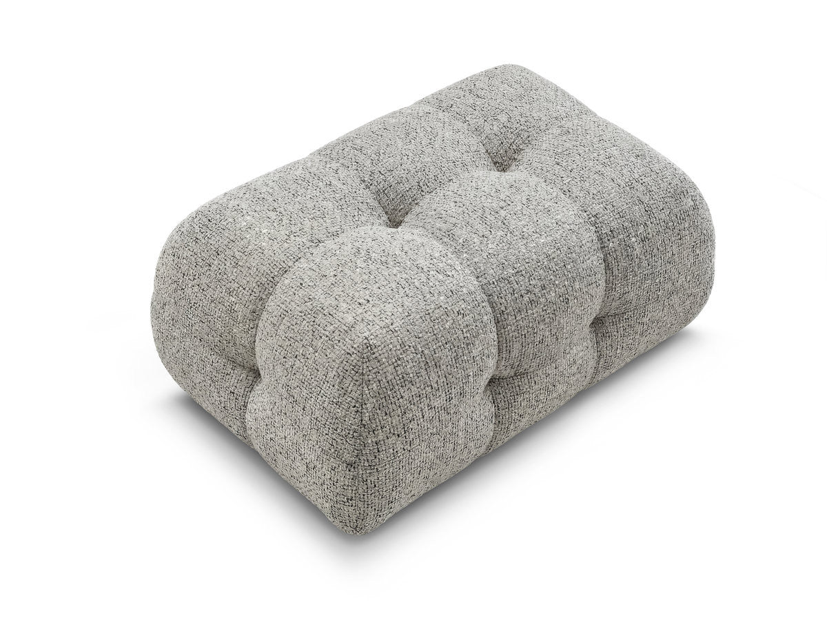 Laura - Small Pouffe - Mottled Fabric