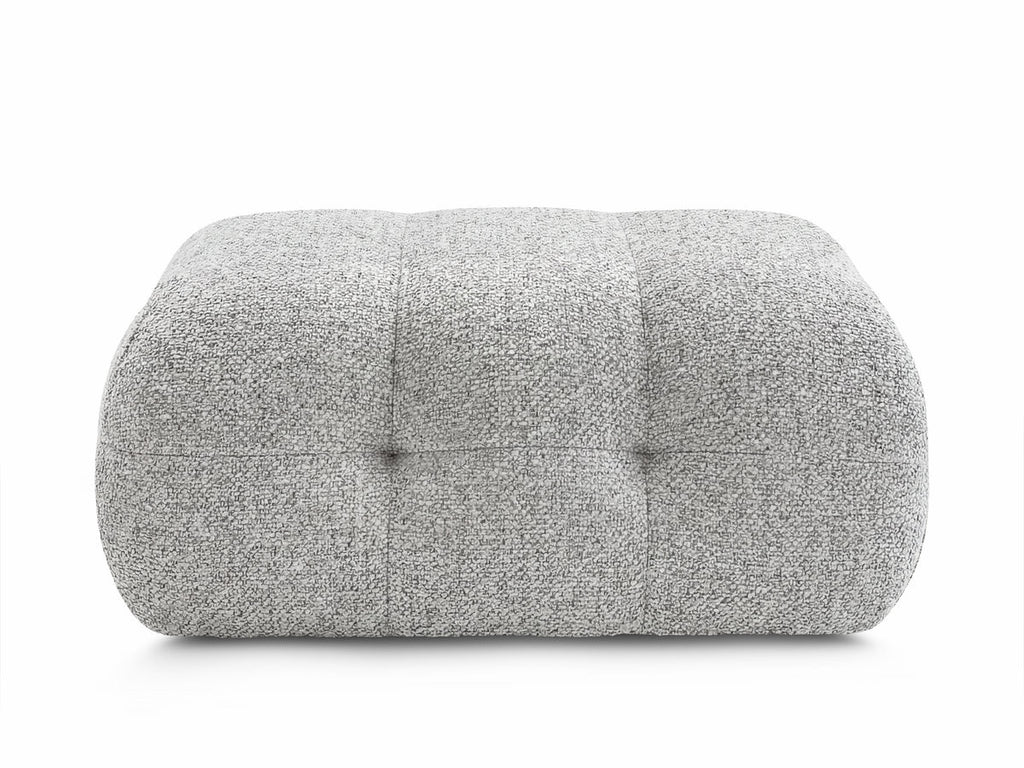 Laura - Small Pouffe - Mottled Fabric