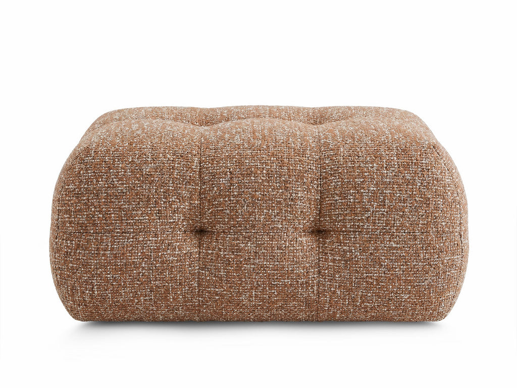 Laura - Small Pouffe - Mottled Fabric
