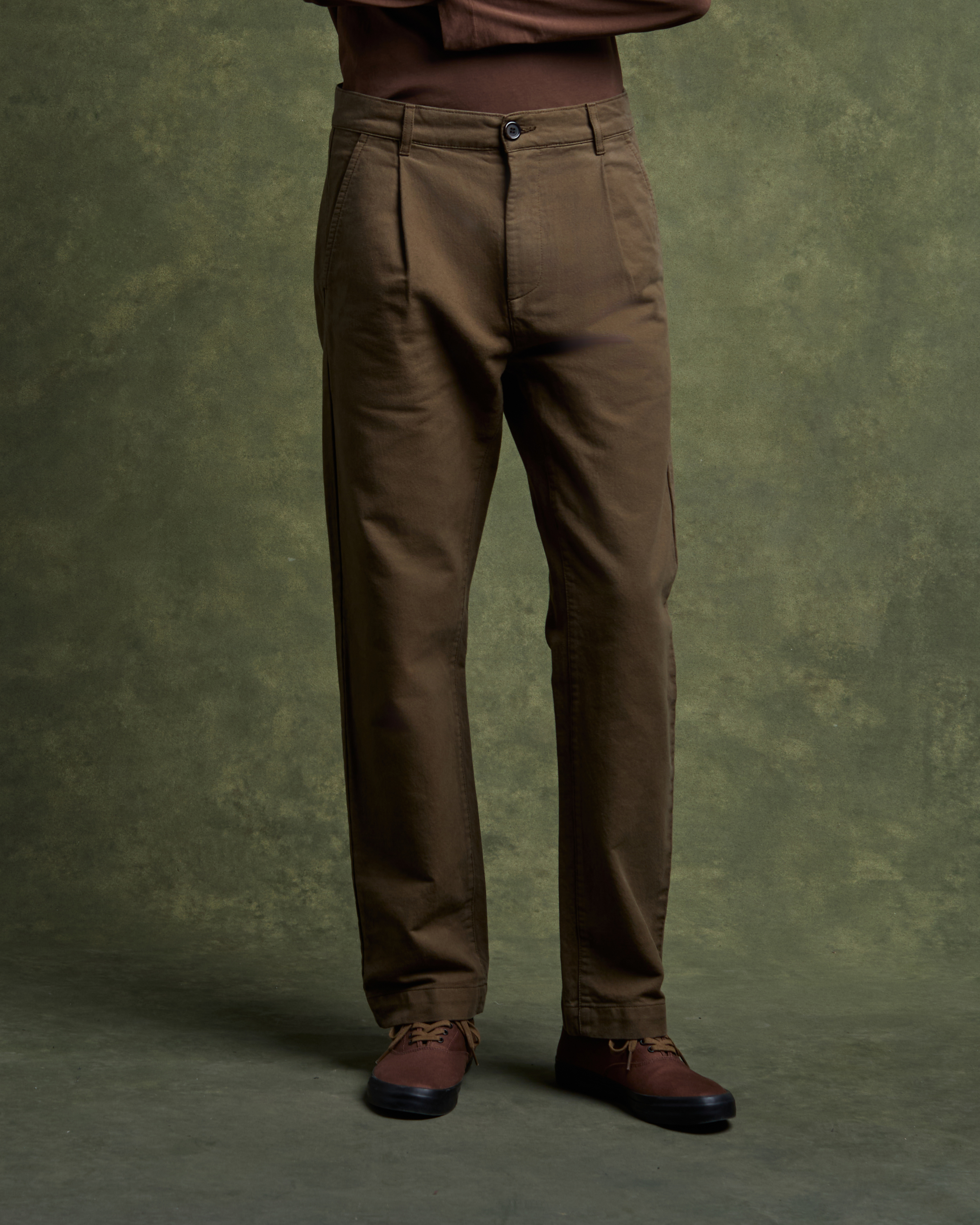 Pantalon Casual Diego Twill - Vert Jeep
