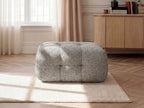 Laura - Small Pouffe - Mottled Fabric
