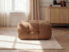 Laura - Small Pouffe - Mottled Fabric