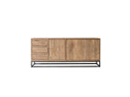Bergerac - Set with 190 cm Sideboard + Solid Mango Wood Coffee Table