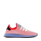 Baskets Adidas Originals Deerupt Runner - Rouge Et Bleu
