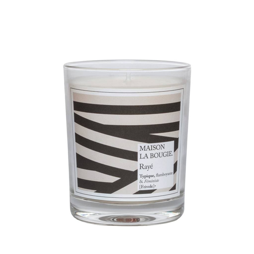 Doftljus 180 g Rayé