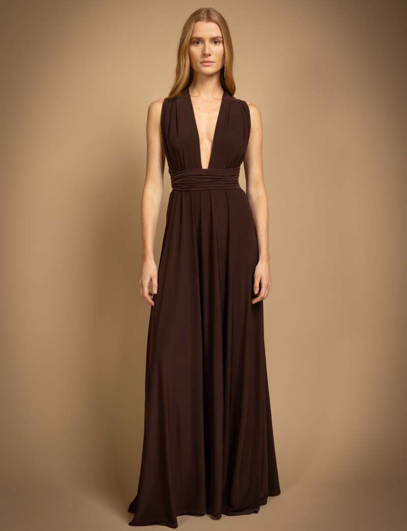 Robe Multiposition Marron Annabella