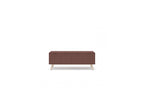 Capus - Meuble Tv 4 Portes Pin Laqué Terracotta