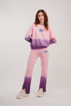 The Sweat Eddie Tie And Dye Pink - Roze