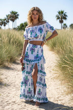 Nais Skirt - Blue Topaz