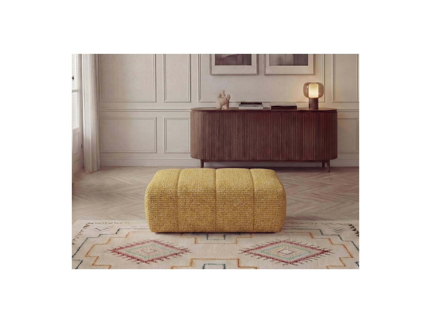 Nesty - Pouffe - Textured Fabric