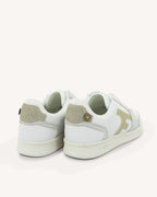 Sneakers Hazel - Wit en Goudkleurig