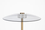 Float - Floor lamp - Tempered glass - Gold