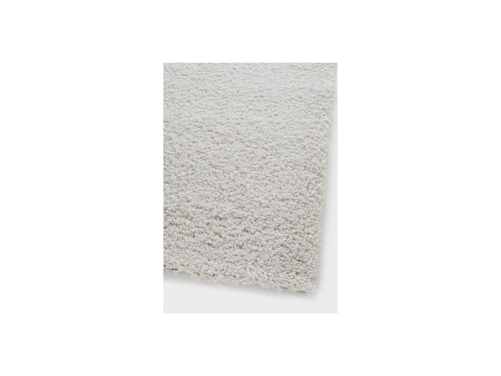 Shonna - Long Pile Rug - Plain - Light Grey