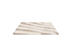 Tirasu - Tapis Poils Longs - Motif Abstrait - Beige