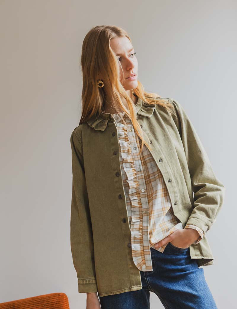 Venza Olive Jacket