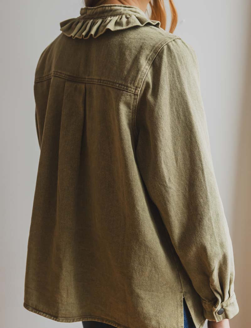 Venza Olive Jacket