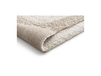 Kare - Tapis Poils Longs - Motif Graphique - Beige