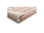 Lyzzo - Long Pile Rug - Graphic Pattern - Beige