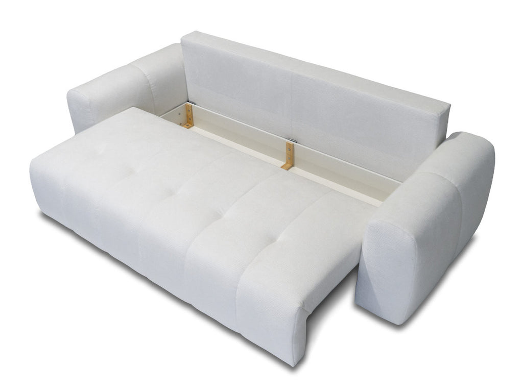 Roxelane - 3-Seater Sofa Bed - Heathered Fabric