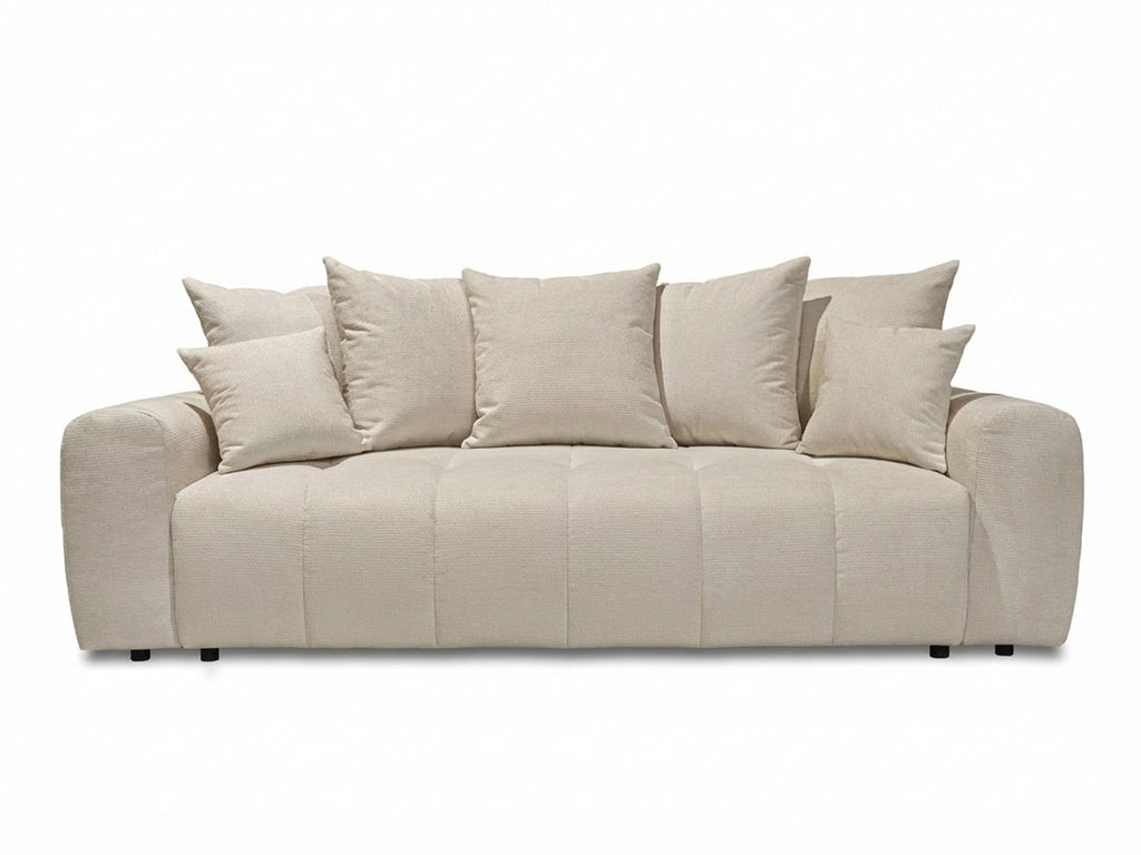 Roxelane - 3-Seater Sofa Bed - Heathered Fabric