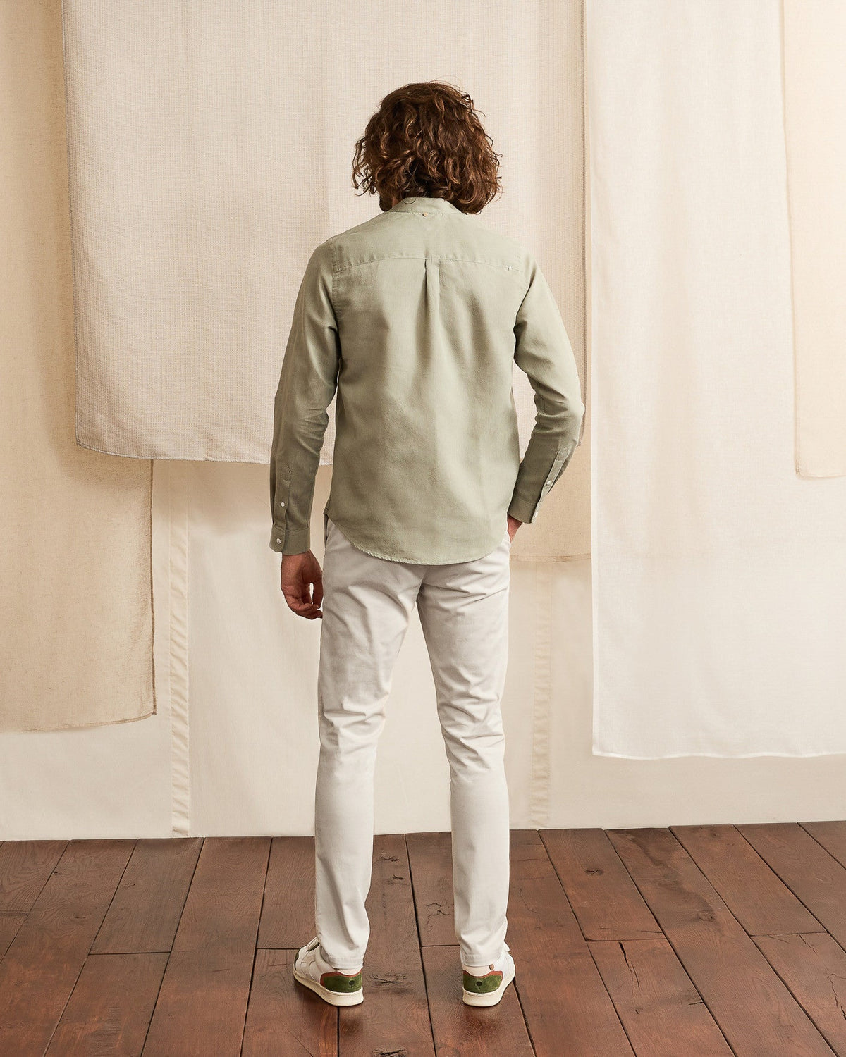 Chino Écru Coton Bio