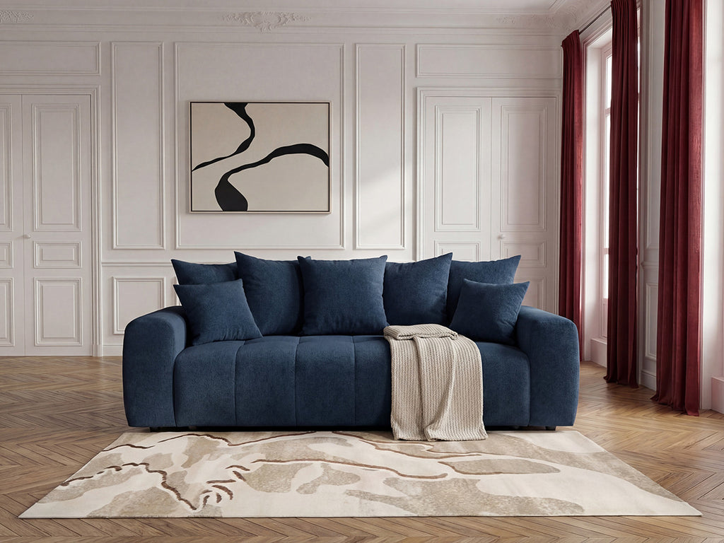 Roxelane - 3-Seater Sofa Bed - Heathered Fabric