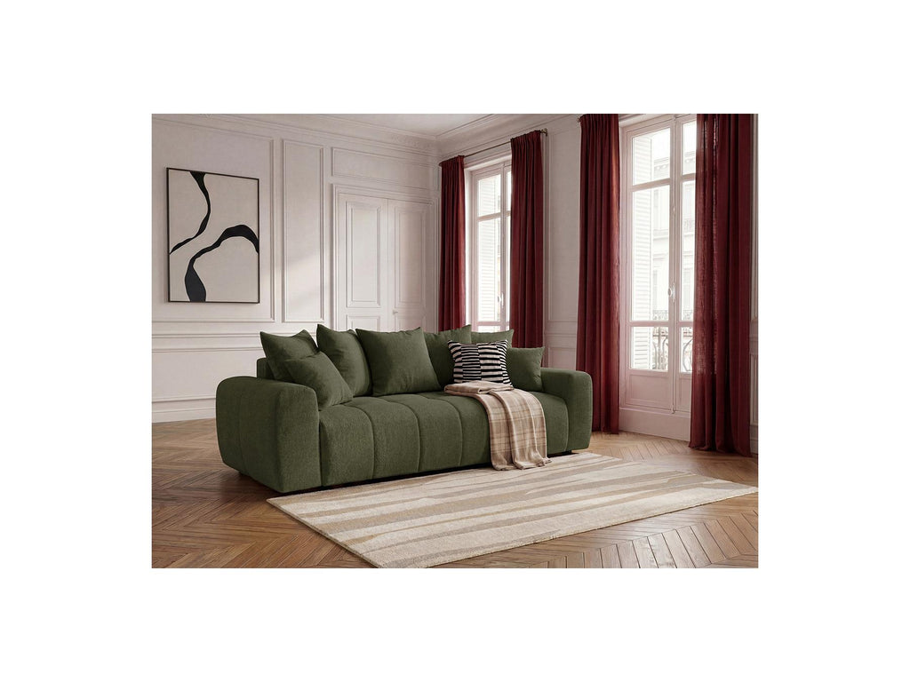 Roxelane - 3-Seater Sofa Bed - Heathered Fabric