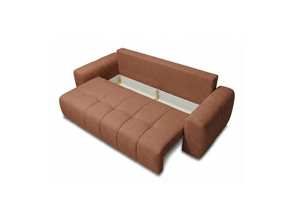 Roxelane - 3-Seater Sofa Bed - Heathered Fabric