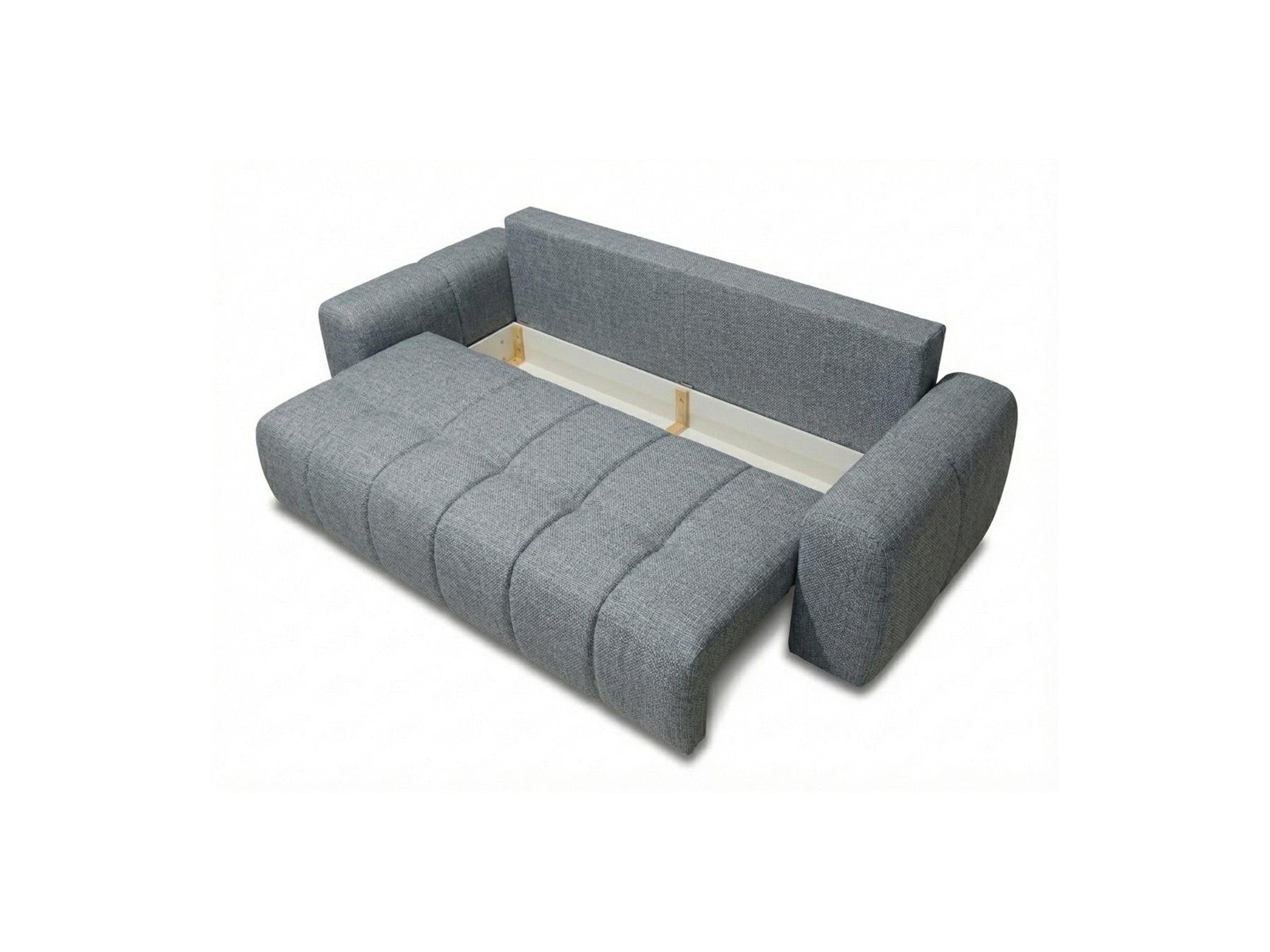 Roxelane - 3-Seater Sofa Bed - Heathered Fabric