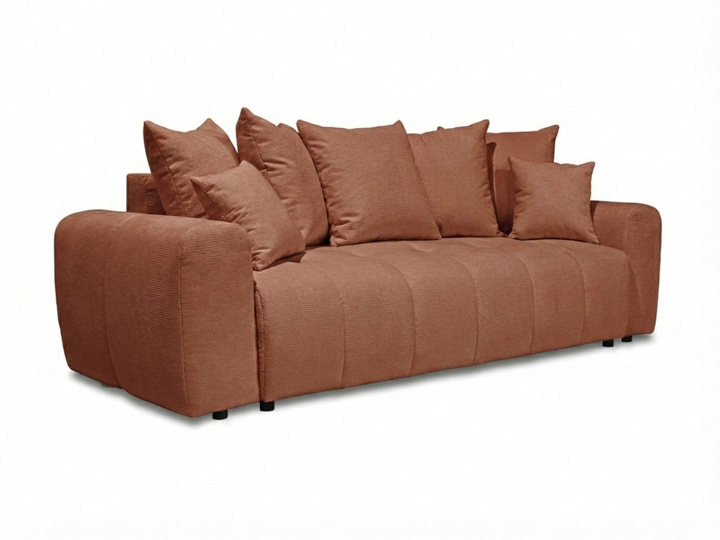 Roxelane - 3-Seater Sofa Bed - Heathered Fabric