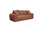 Roxelane - 3-Seater Sofa Bed - Heathered Fabric