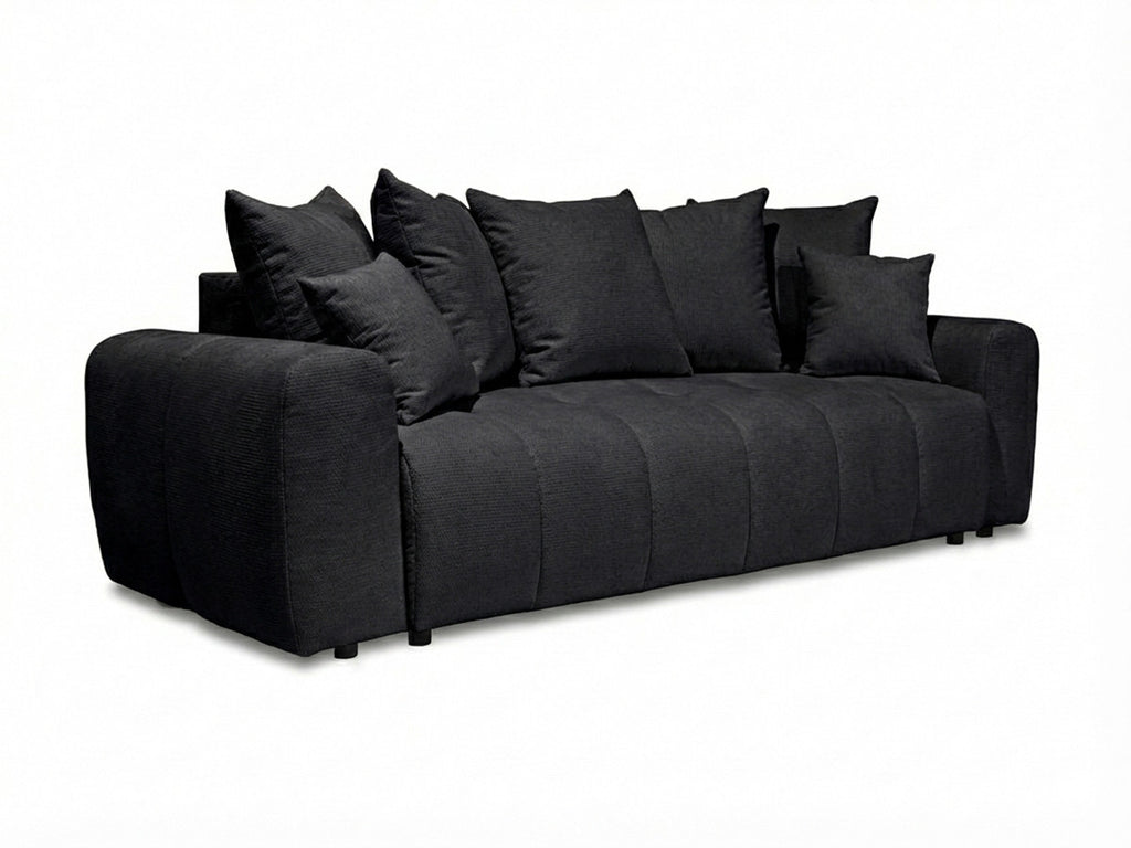 Roxelane - 3-Seater Sofa Bed - Heathered Fabric