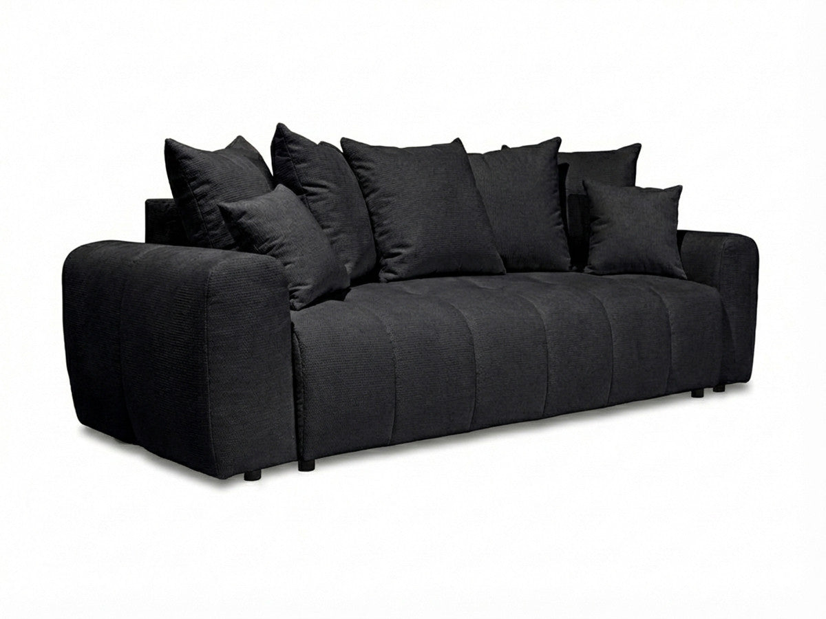 Roxelane - 3-Seater Sofa Bed - Heathered Fabric