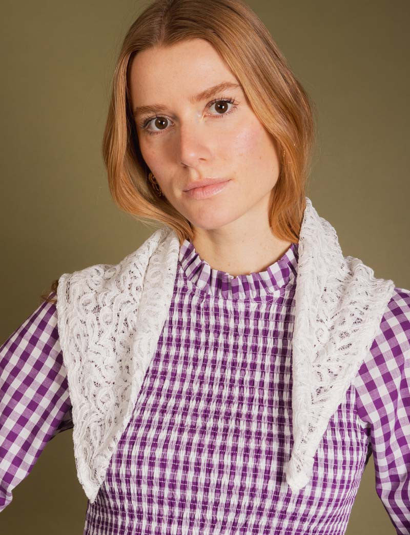 Foulard En Dentelle