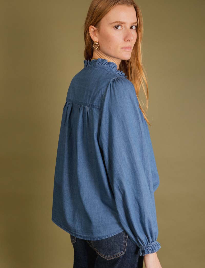 Geborduurde Blouse Selene