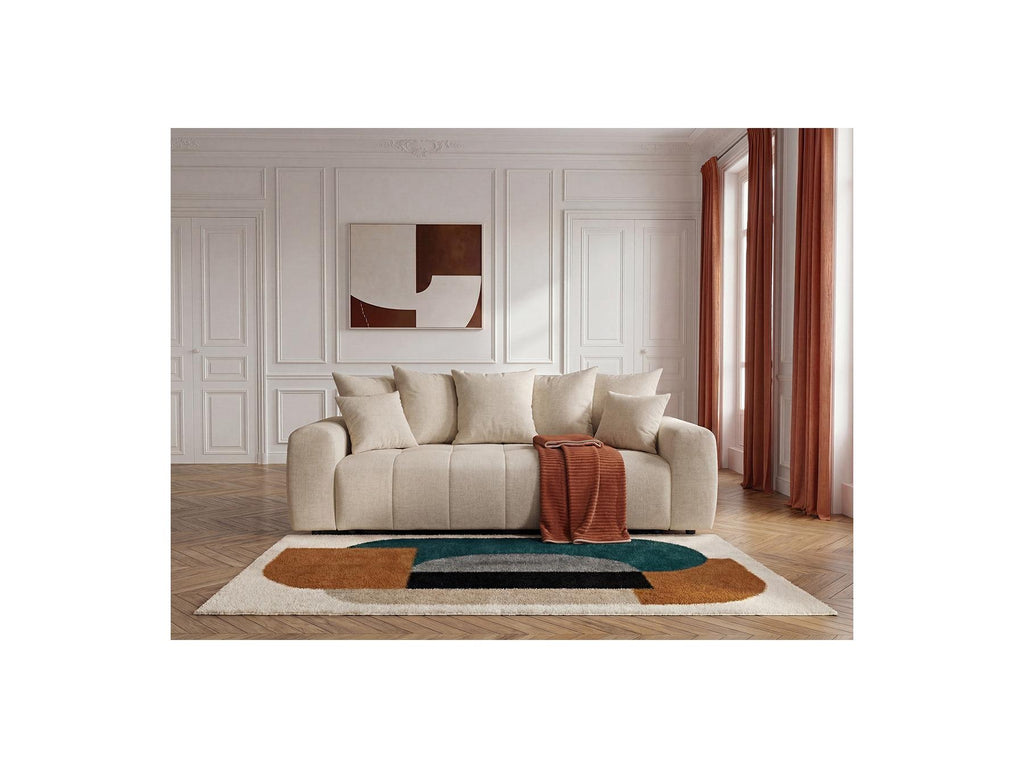Roxelane - 3-Seater Sofa Bed - Heathered Fabric
