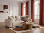 Roxelane - 3-Seater Sofa Bed - Heathered Fabric